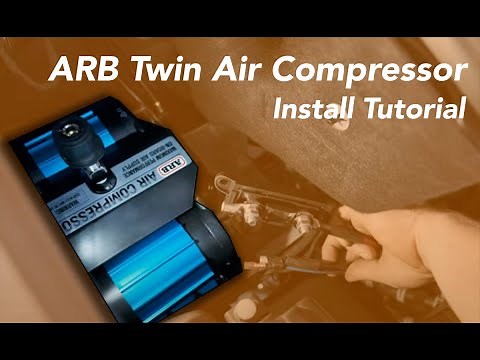 ARB Twin Air Compressor Install Tutorial