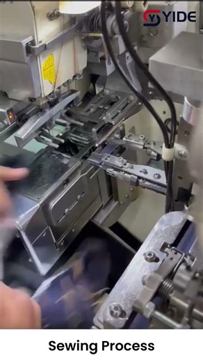 Denim factory sewing jeans process