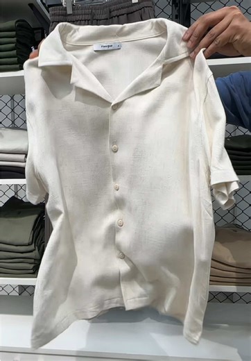 Stylish Men's Open Collar Half Shirt for Every Occasion