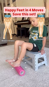 Wobbly Walk? Flat Feet? Lazy Legs? You’re not alone! This 4-move mini adventure is fun, fast, and secretly powerful. 💪✨ 🚀 What it helps with: • Flat feet & weak arches • Knee knock & balance issues • Slouchy posture from the ground up • Kids who trip, tire quickly, or “walk funny” 🎮 What to do: 1. Toe Grip Walk – Strengthens arches & wakes up lazy toes 2. Side Walk Half-On Stool – Builds control & ankle stability 3. Mini Squats on Block – Boosts leg power posture 4. Lunge From Stool to Mat – 