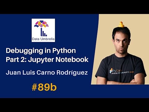 [89b] Debugging in Python: in Jupyter Notebook (Juan Luis Cano Rodríguez)