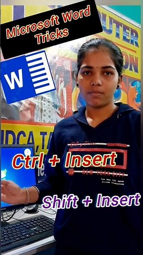 Microsoft Word #Special Tricks #Copy & Paste #msoffice #neit computer#Ctrl+Insertkey