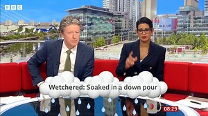 17K views · 89 reactions | Did you know there are more than 100 ways of describing rain? Naga & Charlie tried out some of them - including 'wetchered', 'petrichor' and 'cow-quaker' https://www.bbc.co.uk/weather | BBC Breakfast | Facebook