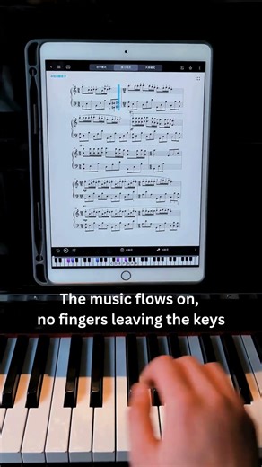 No More Page Turning During Piano Performance 😳🎹 | Auto Page Turning #pianopractice #piano #music