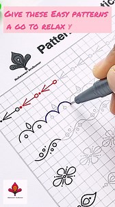 114K views · 137 reactions | 覆✨Patterns for Practice … Ready to trace, learn, and create these Patterns!? Dive into a world of mindful creativity and escape the everyday with my carefully designed practice sheets, perfect for beginners and intermediate artists. Available now in my Etsy shop!  Link in Bio  . . . . @freehand.art #patterns#doodle#beginners#zentangle#mandalapatterns#howtodraw#mindfulness#inspire#etsy | Freehandart By Maheswari | Facebook