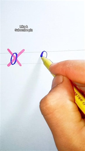 easy cursive letter "o" calligraphy for beginners | a to z cursive calligraphy #viral #calligraphy