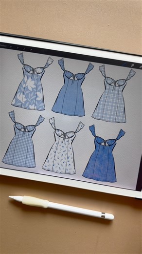 Procreate fashion sketch #FashionDesigner #Procreate #ProcreateArt #ProcreateBrushes #Tutorial