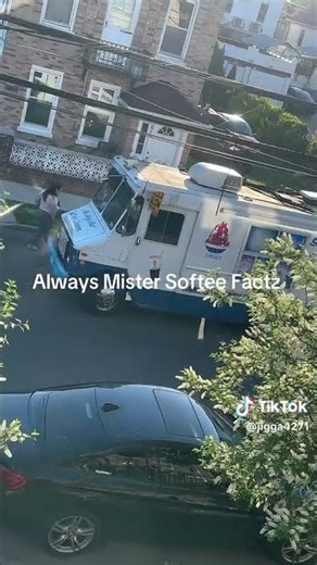 A Soft Ice Cream Truck in The Bronx, NY Playing Mark III Mister Softee Jingle