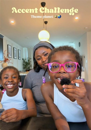 Well, here they go again🤣 we are sha both saying the same thing 🦦 comment below how you say these planets 👇🏽👇🏽 Fun challenge between my 🇺🇸 daughters & 🇳🇬 mom 🤍 Disclaimer: This is for fun purposes, both accents is correct o! . #accentchallenge #momanddaughters #planets #howwesayit #nigerianmom
