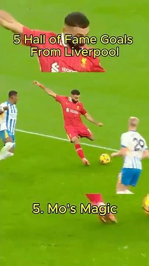 5 Key Goals by Liverpool