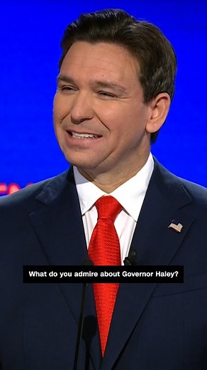 17K views · 83 reactions | CNN's Jake Tapper asks GOP presidential candidates Ron DeSantis and Nikki Haley what they admire about each other at the CNN Republican debate in Iowa. | CNN | Facebook