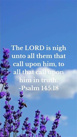 Psalm 145:18 – The Lord Is Near | 30 Days of Scriptures (Day 29 Morning)