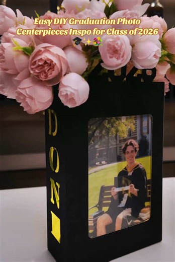 Graduation Photo Centerpieces Ideas for Class of 2026