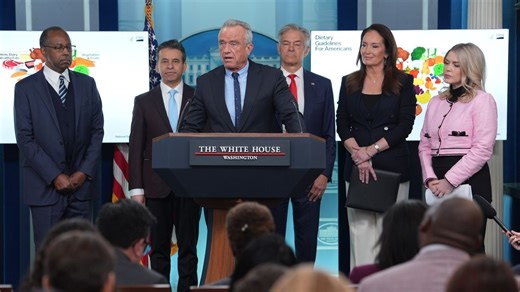 Trump administration introduces new federal dietary guidelines