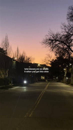 Stunning Views from Late Classes at UC Davis
