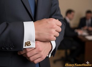 Personalized Initial Cufflinks, Custom Engraved Monogram Groomsmen Gift, Unique Wedding Day Accessory for Him - Etsy