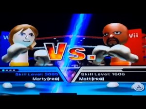 Wii Sports Boxing: VS. Champion Matt