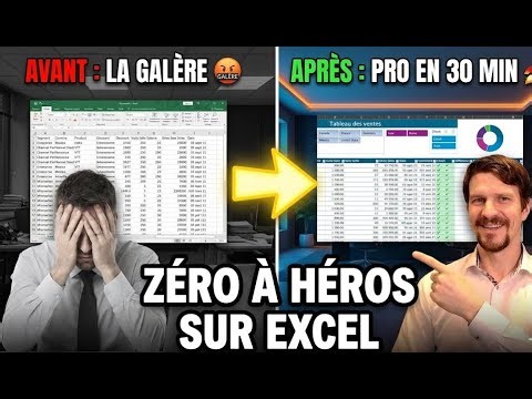 Excel pour les NULS : De Zéro à Héros en 30 Minutes ! (Tuto Complet 2026)