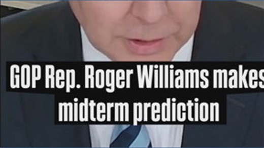 Congressman Roger Williams makes midterm prediction