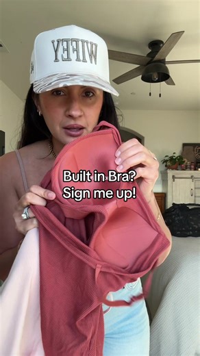 Perfect Cropped Cami with Built-in Bra Features