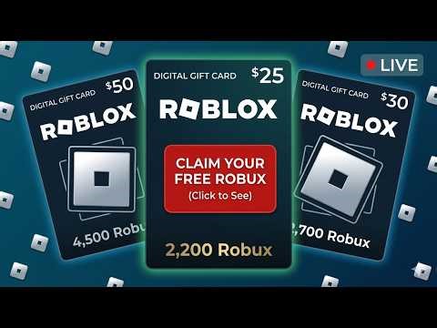 🔴 LIVE Free Robux Giveaway! Giving Away 450,000 Robux to Viewers (Roblox Robux Live)
