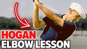 Ben Hogan's magic elbow stayed glued to his side in the downswing. This allowed him to create significant wrist hinge and prevent early extension, putting his body in a position to hit consistent golf shots with power. Chapters ⛳ 0:00 - Ben Hogan's Magic Elbow 1:00 - Trail elbow position in the golf swing 2:25 - Ben hogan right elbow 5:10 - Swing slow to swing fast 7:15 - Video takeaway #golf #youtube #golflesson #golfswing #beginnergolf #GolfTips #golfinstruction #golfpractice #golfdrills #golf