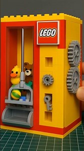 Working Lego Claw Machine with Gears and Toys#lego #clawmachine #toys #gears #vending