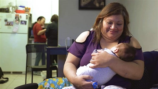 Christine Lumilan has cerebral palsy. At 39, she gave birth to her son, Dawson.