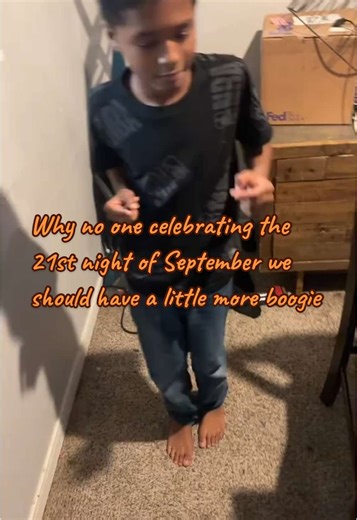 My baby love this song #September