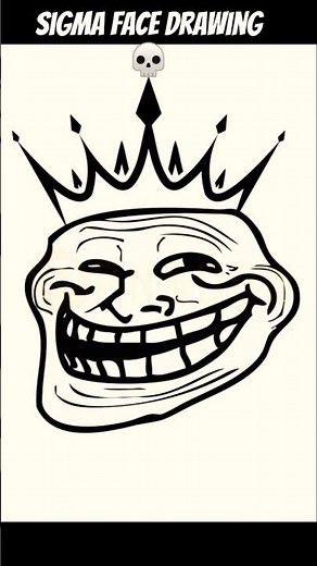 "Sigma Face Drawing | Most Powerful Expression Art 😎🔥"