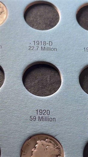 This Is the 1920 “Mercury” Dime 1 of 59,030,000 Minted (Philadelphia) #stackorstarvesilver #silver