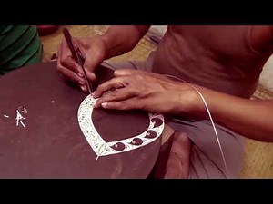 Silver Filigree Part 1 - Cuttack, Orissa #indianjewellery #traditionalcrafts #goldsmithing