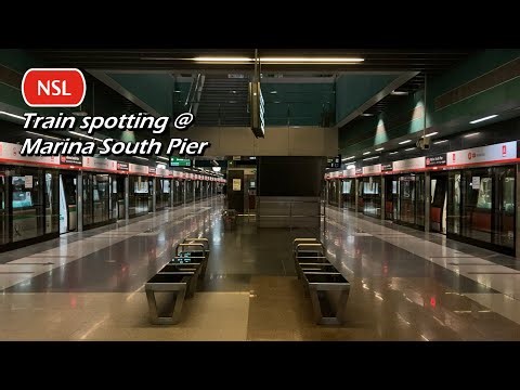 SGTrainVlogger goes train spotting at Marina South Pier