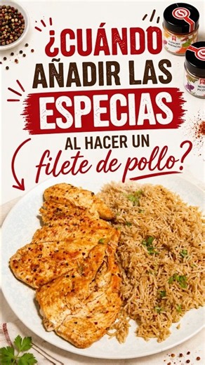 WHEN TO ADD SPICES WHEN COOKING A CHICKEN FILLET?