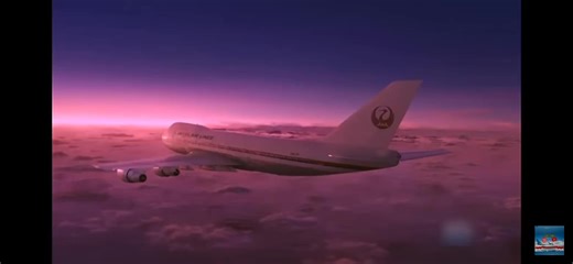 ANIMATION CVR JAPAN AIRLINES FLIGHT JAL123