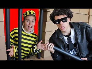 JE VAIS EN PRISON ! L'ÉVASION PARFAITE ! [SKETCH HUMOUR]