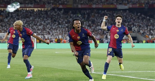 Coupe du Roi : Koundé offre le titre au FC Barcelone face au Real Madrid de Mbappé dans une finale renversante