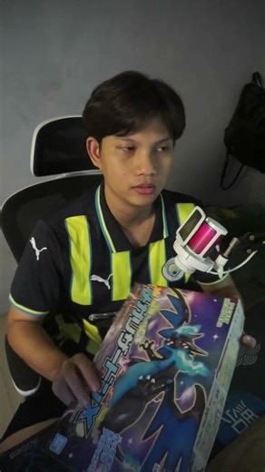 Akhirnya dapat pokemon mega charizard x model kit 🔥