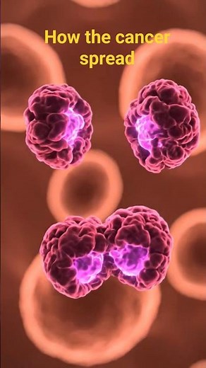 how cancer cell spread in human body #factsvideo #sciencepassion #space #factbook