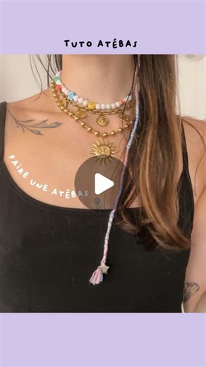 Cynaelle on Instagram: "Un p’tit tuto pour cet été 🌞🧚🏼‍♀️ tu as déjà fait une atébas?🩷 tuto coiffure • atébas • boho style • tuto facile • coiffure • bohème •"