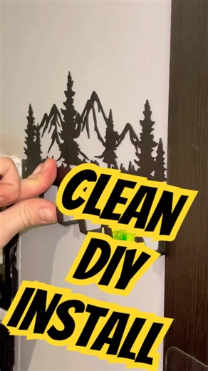 Installing a Key Holder Step by Step | Satisfying DIY | #asmr