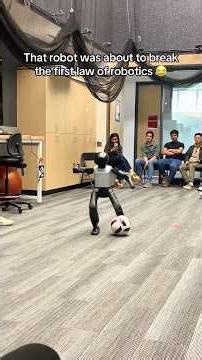 POV: The first law of robotics has been broken 😂