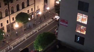 LISTEN: Fans are chanting “Kobe, Kobe” in downtown Los Angeles! #ForKobe #LakeShow | CBS Sports