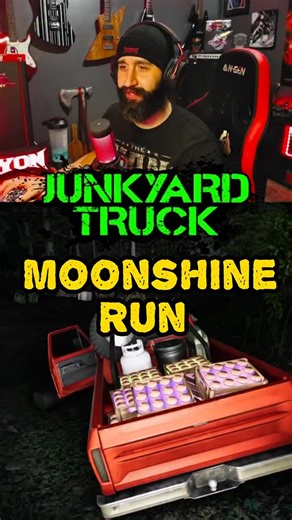 Nick the Iron Lyon on Instagram: "Moonshining in the simulator game Junkyard Truck. This car simulator game is amazing. #junkyardtruck #simulator #simulatorgames #moonshine #gameplay"