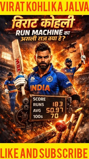 Virat Kohli Run Machine का असली राज! 👑🔥
