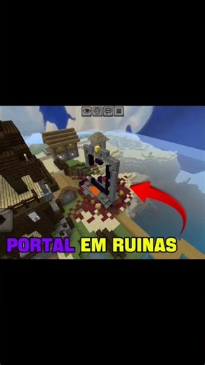 melhor seed para minecraft bedrock #minecraft #minecraftshorts #seeds