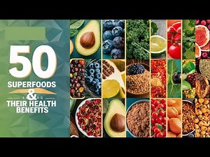 Top 50 Superfoods You Must Eat for Ultimate Health Benefits | Nutrient-Rich Foods
