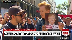 Conan O'Brien went to Mexico to ask for donations to build the border wall. CNN's Jake Tapper asked him how it went. | CNN
