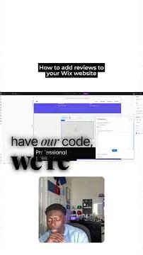 How to add reviews to your Wix website ✨