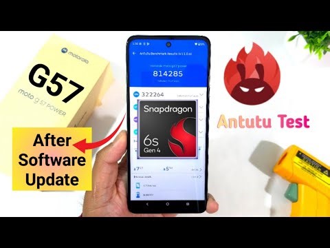 Moto G57 Power Antutu Test After Software Update 🔥🔥🔥